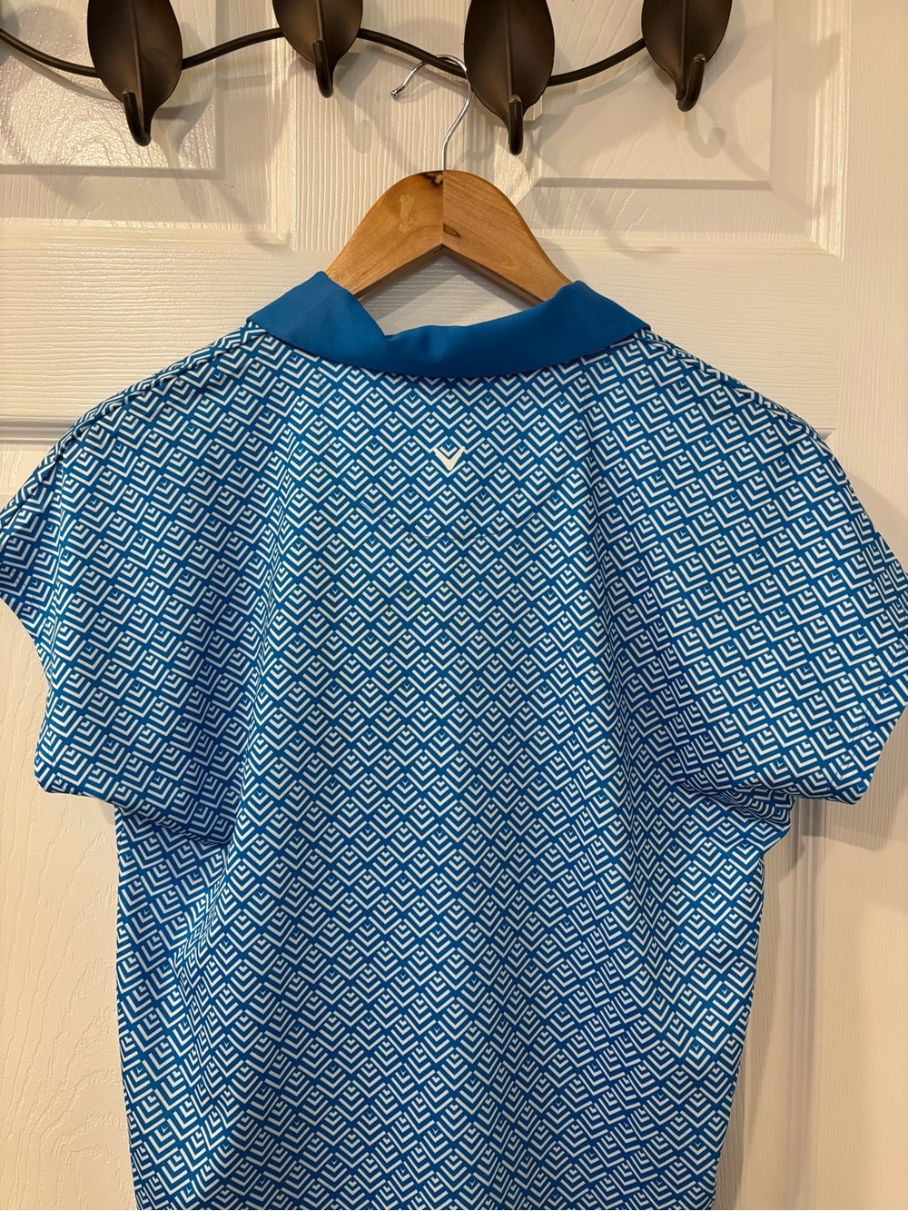 Callaway Golf Blue Geo-Print Top - Picture 11 of 12